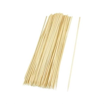 Pack of 100 - BBQ Bamboo Sticks - Brown - Kitchen Tools - Best Price in Pakistan - HitShop.pk